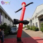 Personalized 20 Feet Long Air Dancer Chef Inflatable 6 Meters Dancers Wave Man Toy - 4