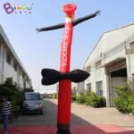 Personalized 20 Feet Long Air Dancer Chef Inflatable 6 Meters Dancers Wave Man Toy - 6