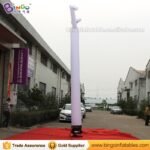 Personalized 20 Feet White Inflatable Flying Kite Tube 6 Meters Float Custom Toy - 3