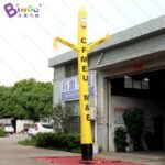 Personalized 20 Feet Yellow Inflatable Sky Dancer Air Blower 6 Meters Height Balloon Toys - 2