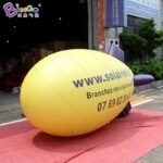 Personalized 3 Meters Inflatable Aircraft For Advertising Pvc Airship Balloon Display Toys - 4