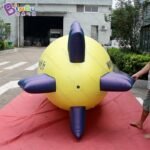 Personalized 3 Meters Inflatable Aircraft For Advertising Pvc Airship Balloon Display Toys - 5