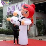 Personalized 3m Tall Big Taekwondo Inflatable 10 Feet Height For Decoration Toys - 5