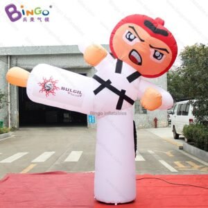 Personalized 3m Tall Big Taekwondo Inflatable 10 Feet Height For Decoration Toys - 2