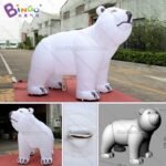 Personalized 3x2 3 Meters Big Inflatable Christmas Bear Polar Decoration Toys - 5