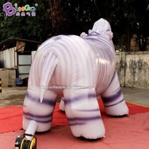 Personalized 3m Height Pvc Giant Inflatable Hippo Big Hippopotamus Toys - 2