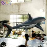 Personalized 3m Length Pvc Inflatable Shark Air Sealed Pool Toys - 3