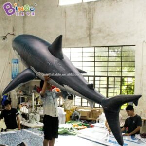 Personalized 3m Length Pvc Inflatable Shark Air Sealed Pool Toys - 2