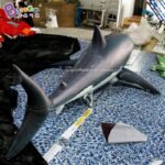 Personalized 3m Length Pvc Inflatable Shark Air Sealed Pool Toys - 6