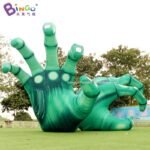 Personalized 4m Tall Green Inflatable Ghost Hand For Decorative Balloon Halloween Decorations Toys - 3