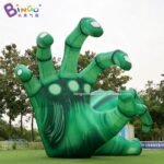 Personalized 4m Tall Green Inflatable Ghost Hand For Decorative Balloon Halloween Decorations Toys - 2