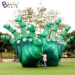 Personalized 4m Tall Green Inflatable Ghost Hand For Decorative Balloon Halloween Decorations Toys - 4