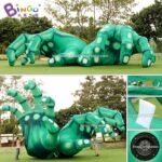 Personalized 4m Tall Green Inflatable Ghost Hand For Decorative Balloon Halloween Decorations Toys - 6