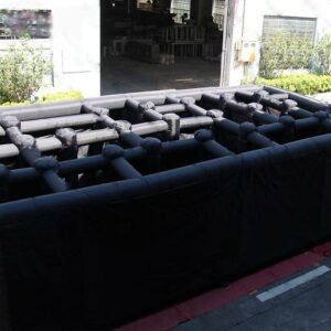 Personalized 4x8x2 Meters Inflatable Labyrinth Maze Game Haunted For Toys