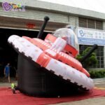 Personalized 5 Meters Diameter Inflatable Ufo For Outdoor Decoration Giant Blow Up Spacecraft Toys Shopsale - 4