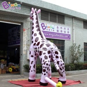 Personalized 5m Height Pvc Giant Inflatable Giraffe 16 Feet Big Toys - 2