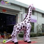 Personalized 5m Height Pvc Giant Inflatable Giraffe 16 Feet Big Toys - 6