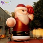 Personalized 7 5m Height Inflatable Christmas Figures Santa Claus Toys - 3