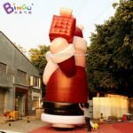 Personalized 7 5m Height Inflatable Christmas Figures Santa Claus Toys - 4