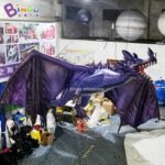 Personalized Giant Inflatable Dragon 6x4x6 3mh Flying Balloon- Toy - 2
