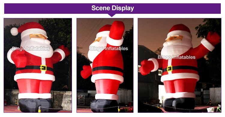 5x5m Led Inflatable Christmas Candy Arch Customizable Cartoon Xmas Entrance Decor With Festive Lighting - 2