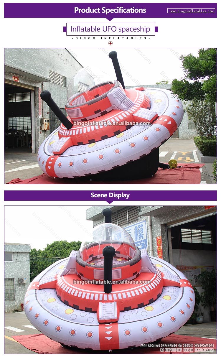 Personalized Giant Inflatable Ufo 5 Meters Diameter Outdoor Play Decoration Spaceship Blow Up Toy - 1 Personalized Giant Inflatable Ufo 5 Meters Diameter Outdoor Play Decoration Spaceship Blow Up Toy - 1