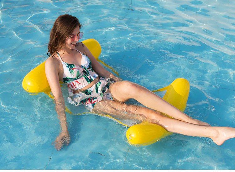 Inflatable Water Hammock For Summer Swimming Pool Floating Lounge Bed Ideal Gift For Women - 8