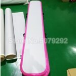 Pink Color Inflatable Air Beam For Training 300x40x20cm Balance Folding Mat Gymnastics Mini Size - 5