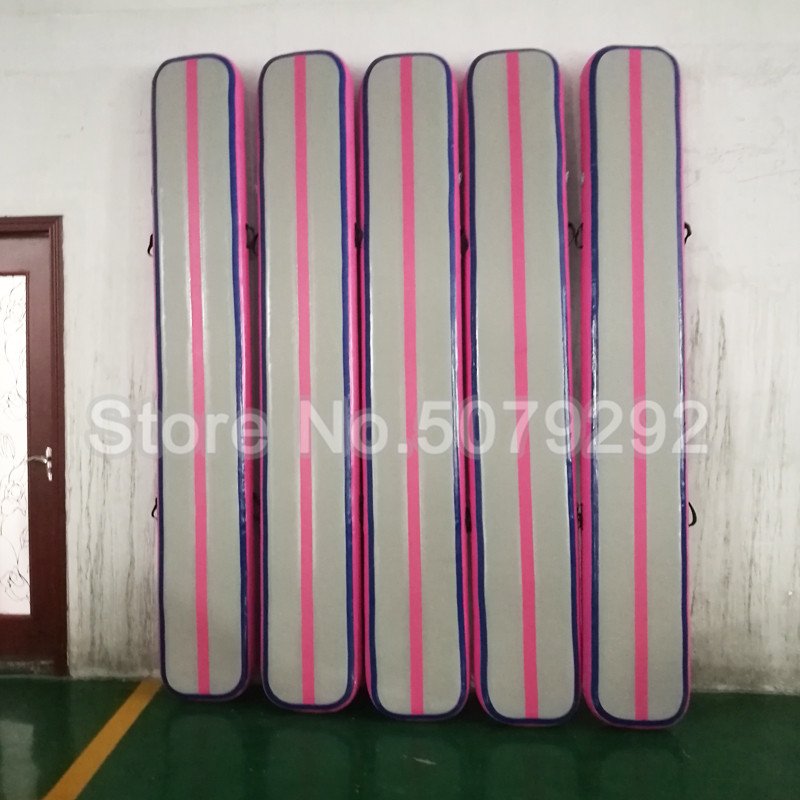 Pink Mini Size Gymnastics Inflatable Air Beam Balance Mat 300x40x20cm Folding Training Equipment - 23 Pink Mini Size Gymnastics Inflatable Air Beam Balance Mat 300x40x20cm Folding Training Equipment - 23
