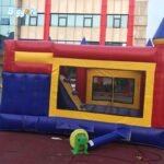 Play House Bouncy Castle Inflatable Trampoline Outdoor Jumping Air Bouncer Games For Kids - 5