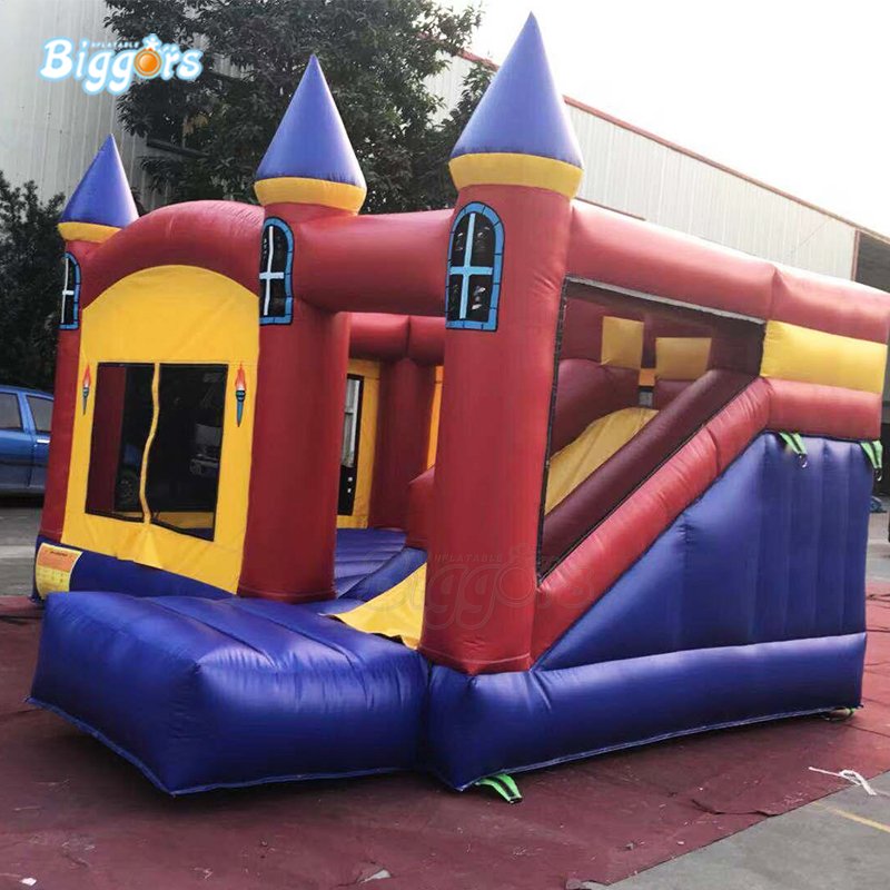 Kids Outdoor Inflatable Bouncy Castle Trampoline Air Bouncer Jumping Games Playhouse Fun Activity Equipment - 3