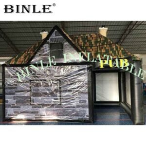 Popular Outdoor 7x4m Giant Pvc Inflatable Pub Bar Tent Cabin House For Party And Event - 2