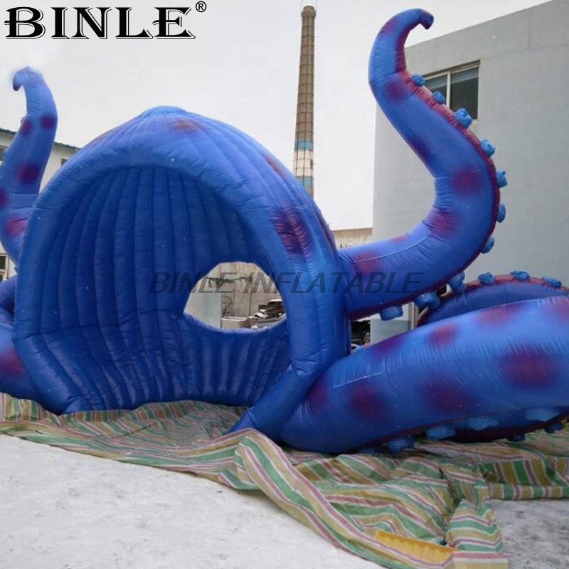 26ft Giant Inflatable Octopus Dome Tent Outdoor Event Stage Decor For Concerts Dj Performances Festivals Durable 8m Tentacles - 3