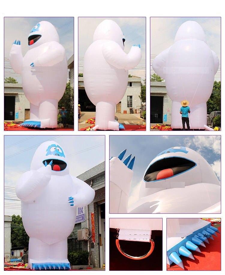 4x4m Inflatable Santas Grotto Christmas Gingerbread House Outdoor Holiday Decoration Easytoinstall Door To Door - 2