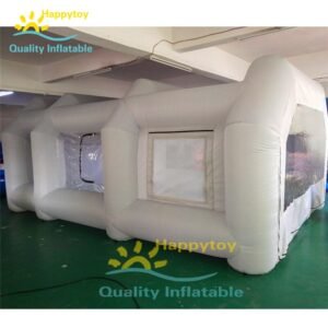 Portable Used Inflatable Spray Paint Booth Tent Painting Outdoor Retractable Car For - 2