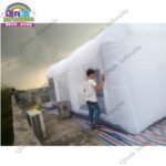 Portable Used Spray Booth For Inflatable Retractable Paint Made By Pvc & Oxford - 6