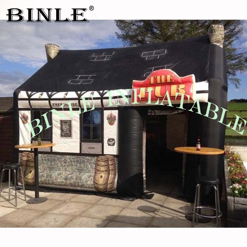 Outdoor Inflatable Pub Bar Tent Portable 5x4m Ideal For Parties Events Backyard Gatherings Durable Weatherresistant - 2