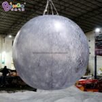 Practical 1-3 Meters Diameter Inflatable Moon Model For Event Decoration Led Toys - 4