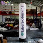 Practical 2 5 Meters High Inflatable Column For Full Printing Advertising Lamp Balloon Display Toys - 3