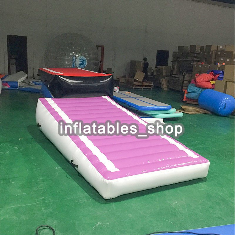 Handcrafted Inflatable Tumble Track Mat Soft Landing Ramp Air Incline For Gymnastics Training - 11