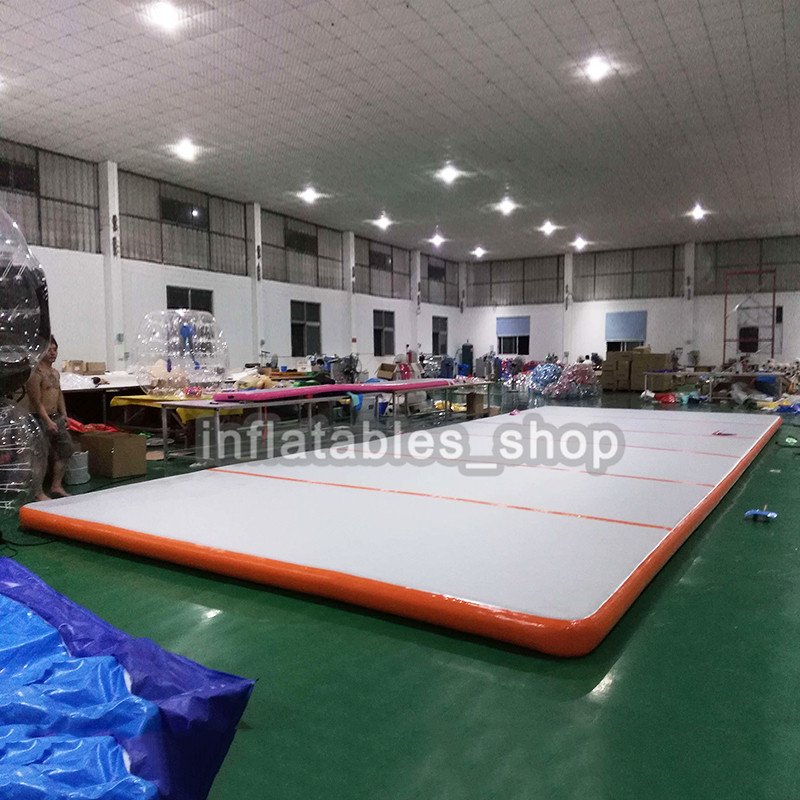 Handcrafted Inflatable Tumble Track Mat Soft Landing Ramp Air Incline For Gymnastics Training - 25
