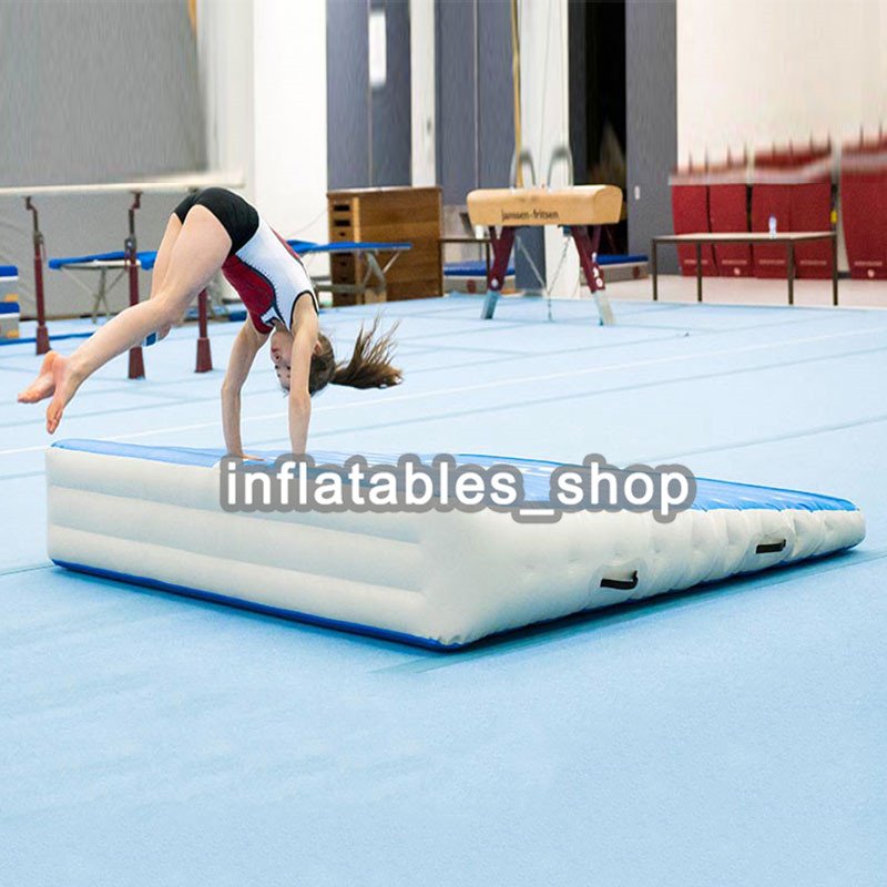 Handcrafted Inflatable Tumble Track Mat Soft Landing Ramp Air Incline For Gymnastics Training - 1