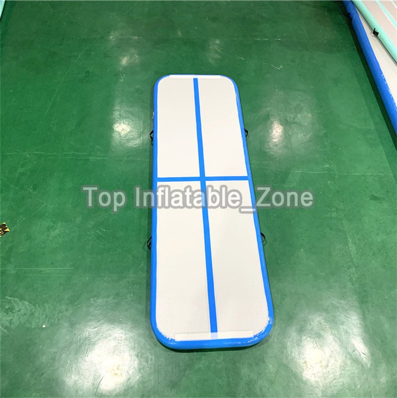 Durable 4x1x01m Inflatable Airtrack Gymnastics Tumbling Mat For Home Yoga Fitness Includes Pump - 4 Durable 4x1x01m Inflatable Airtrack Gymnastics Tumbling Mat For Home Yoga Fitness Includes Pump - 4