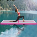 Promotion 3m Air Track Mats Drop Stitch Material Gymnastics Mat For Training Home Use Floor Tumbling