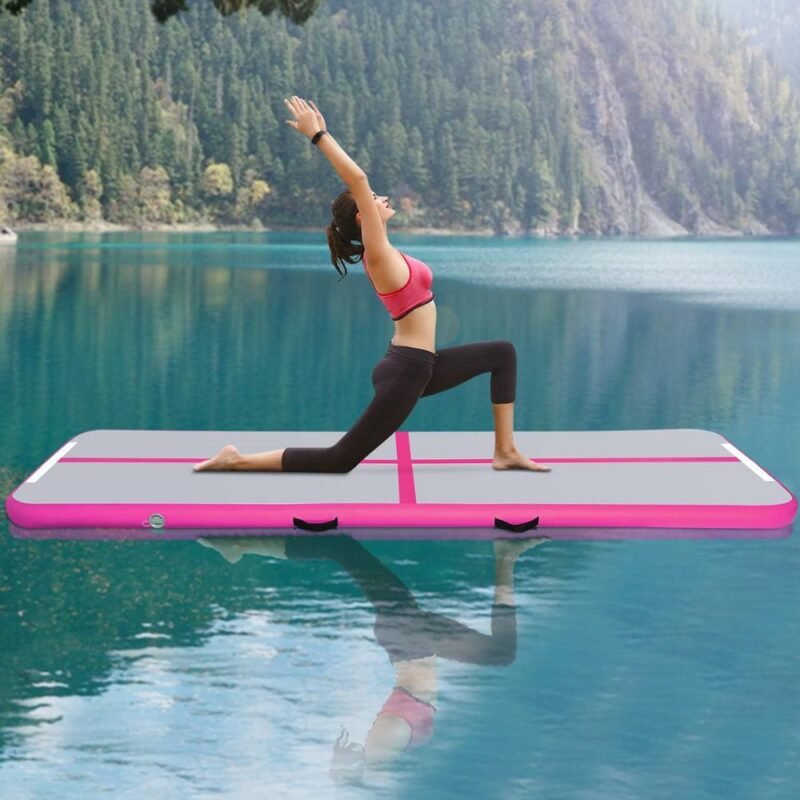 Promotion 3m Air Track Mats Drop Stitch Material Gymnastics Mat For Training Home Use Floor Tumbling