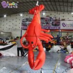 Promotion Price 3mh Inflatable Lobster Ceiling Hanging Cartoon For Display Toys - 5