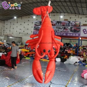Promotion Price 3mh Inflatable Lobster Ceiling Hanging Cartoon For Display Toys - 2