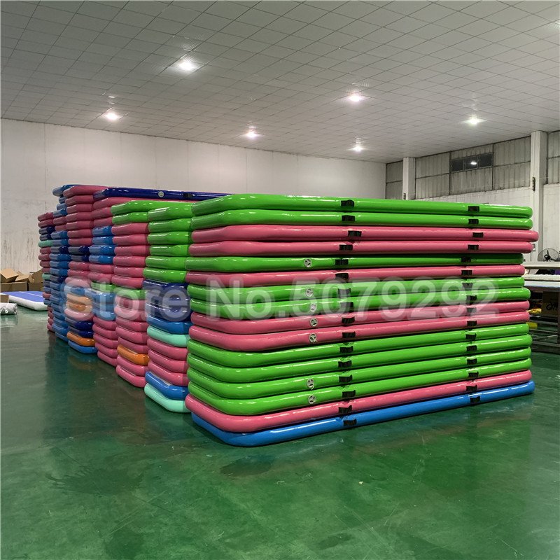 3m Air Track Gymnastics Mat Durable Dropstitch Material Home Training Floor Tumbling Mat - 3 3m Air Track Gymnastics Mat Durable Dropstitch Material Home Training Floor Tumbling Mat - 3