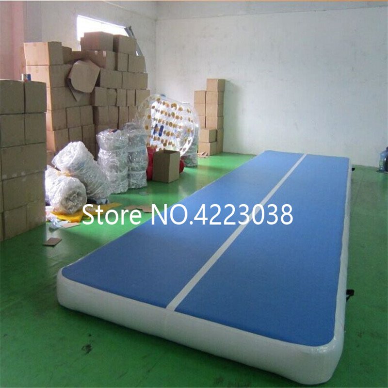 10x2x02m Inflatable Gymnastics Airtrack Mat Ideal For Yoga Tumbling Cheerleading Taekwondo Training And Trampoline Use - 6 10x2x02m Inflatable Gymnastics Airtrack Mat Ideal For Yoga Tumbling Cheerleading Taekwondo Training And Trampoline Use - 6