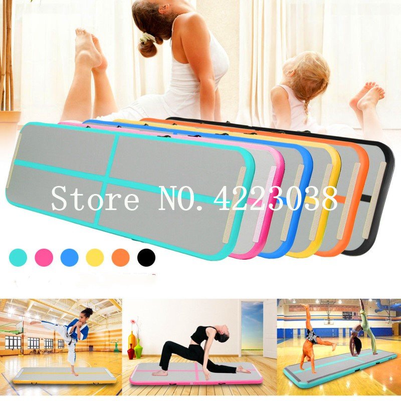 3x1x01m Rainbow Inflatable Air Track Gymnastics Mat Durable Tumble Floor Airtrack For Home Outdoor Training Exercise - 13 3x1x01m Rainbow Inflatable Air Track Gymnastics Mat Durable Tumble Floor Airtrack For Home Outdoor Training Exercise - 13